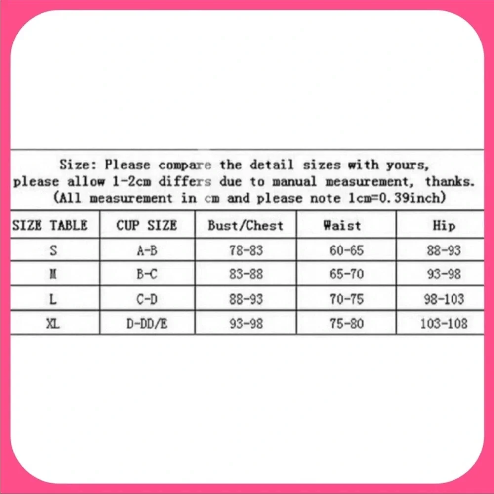 💰SALE💰”SUGAR AND SPICE” WHITE CHEEKY PADDED TOP BIKINI NEW - Picture 8 of 8